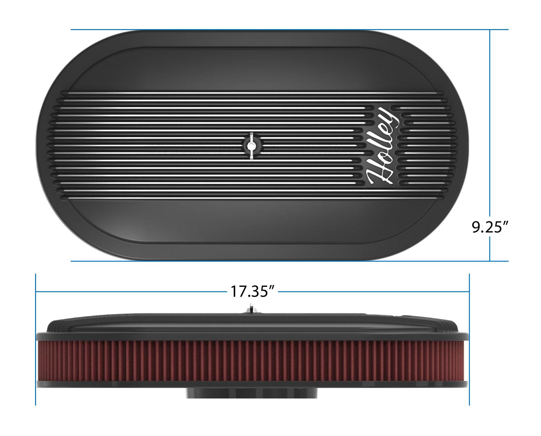 Holley Vintage Series Air Cleaner Assembly - 120-402