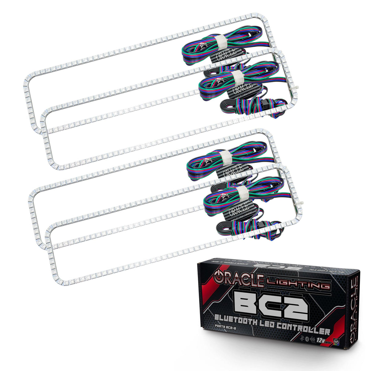Oracle Lighting Colorshift Dual Halo Kit, Colorshift - Bc1 (1995-2000 Tahoe) - 2282-335