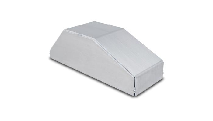 Vibrant Performance Horizontal Intercooler End Tank, 3.50"W X 9.85"L X 3.00" Thick - 22833
