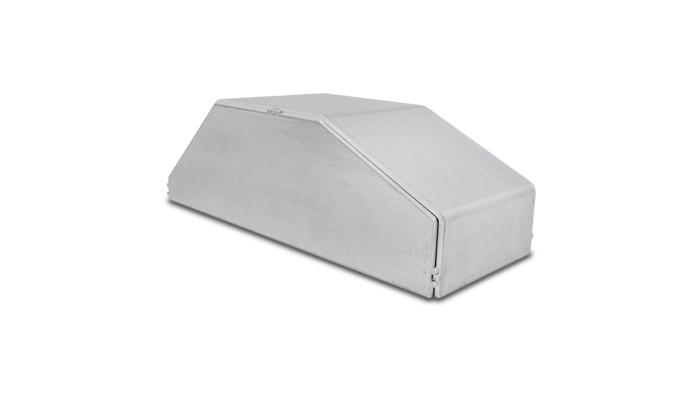 Vibrant Performance Horizontal Intercooler End Tank, 4.00"W X 9.85"L X 3.00" Thick - 22837