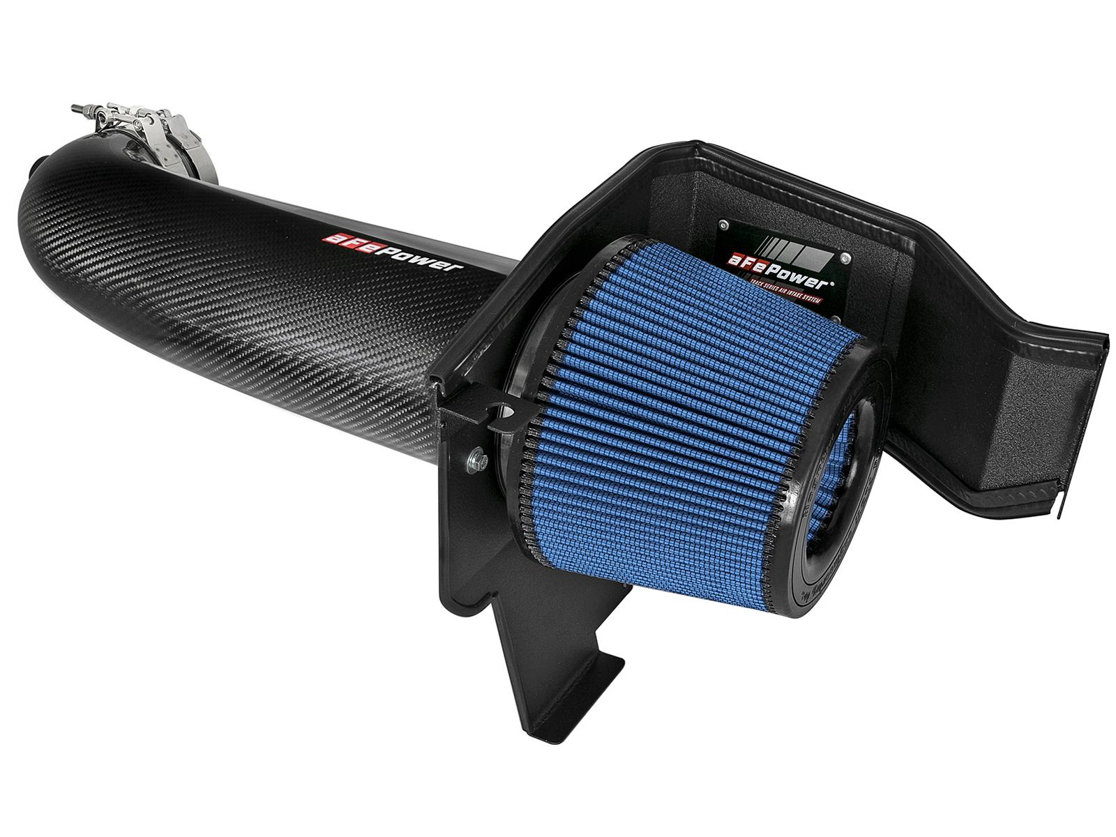 AFE Track Series Stage-2 Carbon Fiber Intake System w/ Pro 5R Media (2011-2021 300, Challenger, Charger) - 54-12162-C