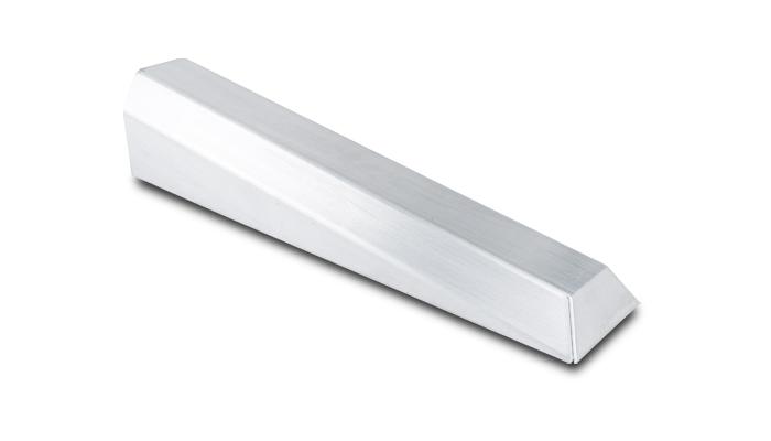 Vibrant Performance Vertical Intercooler Endtank, 4.50"W X 22.00"L X 3.00" Thick - 22853