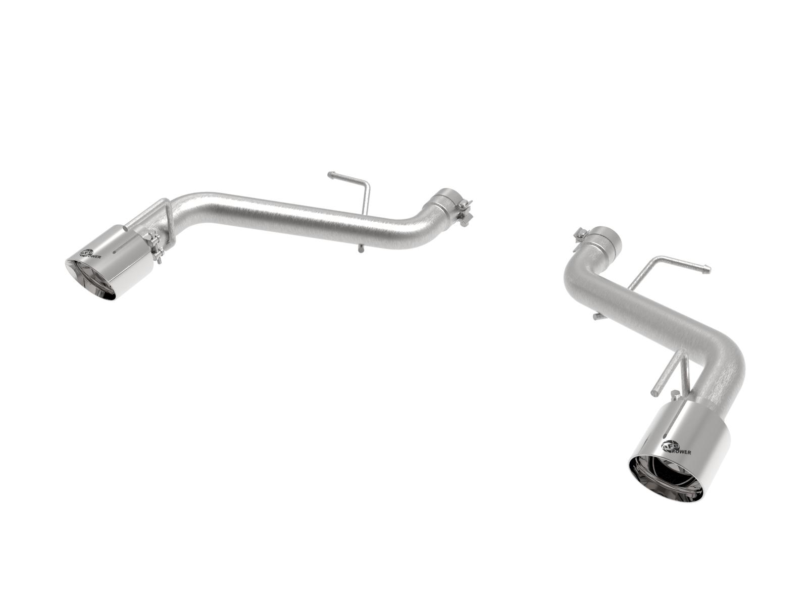 AFE Axle-Back Exhaust System (2016-2020 Chevrolet Camaro SS V8-6.2L) - 49-44118-P