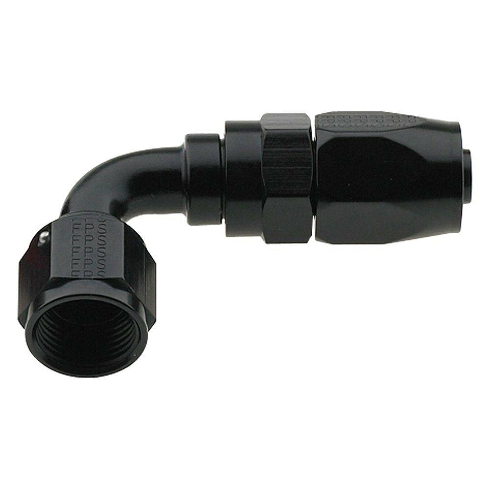 Fragola #10 X 90 Pro-Flow Hose End  Black - 229010-BL