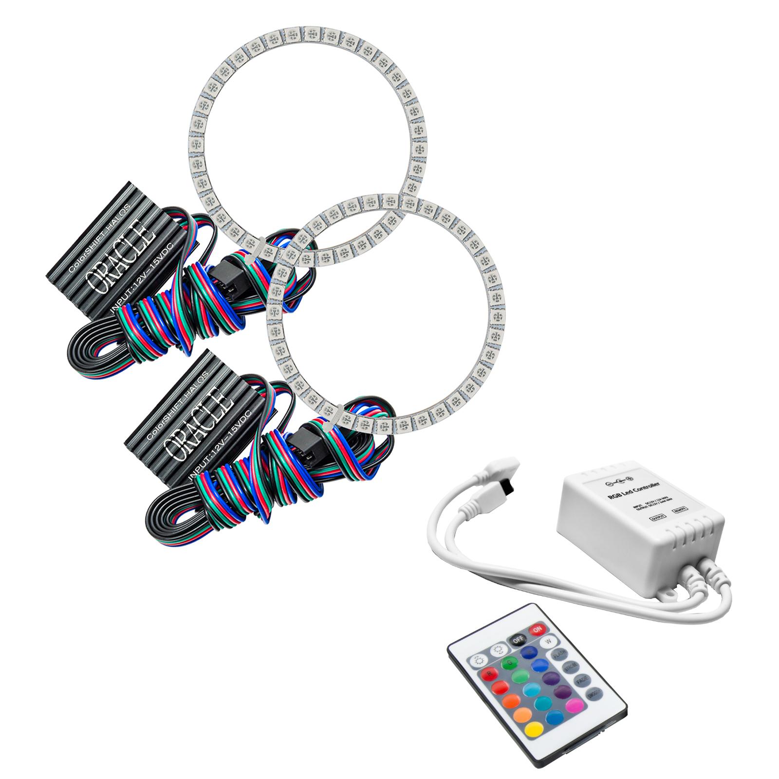 Oracle Lighting Colorshift Projector Halo Kit, Colorshift - Simple (2011-2014 Charger) - 2294-504