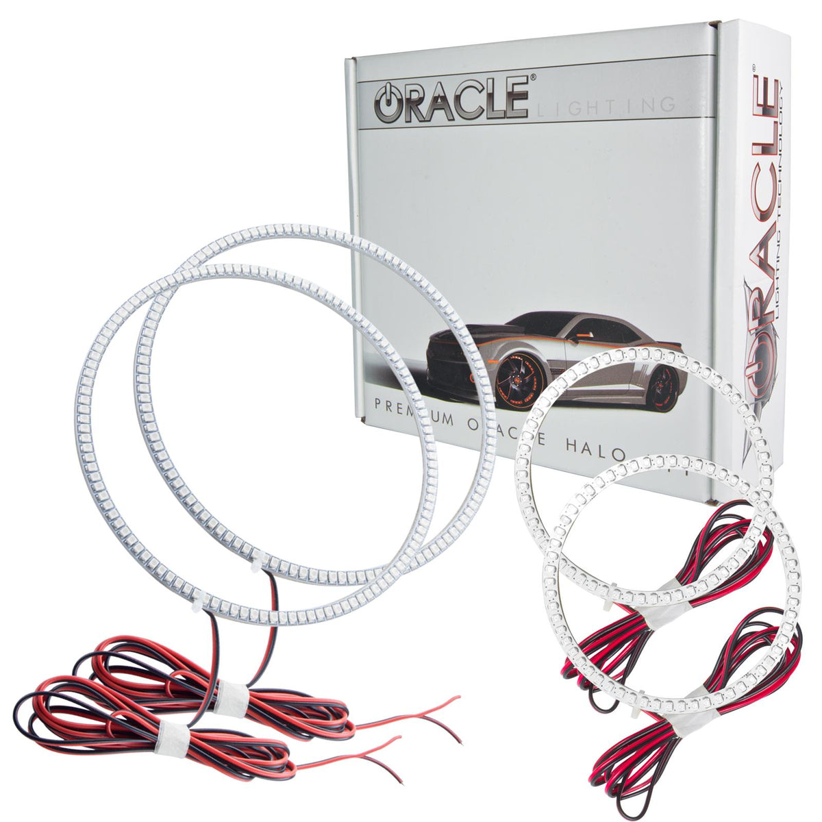 Oracle Lighting Led Halo Kit, Red (2005-2010 Jetta, Jetta City) - 2297-003
