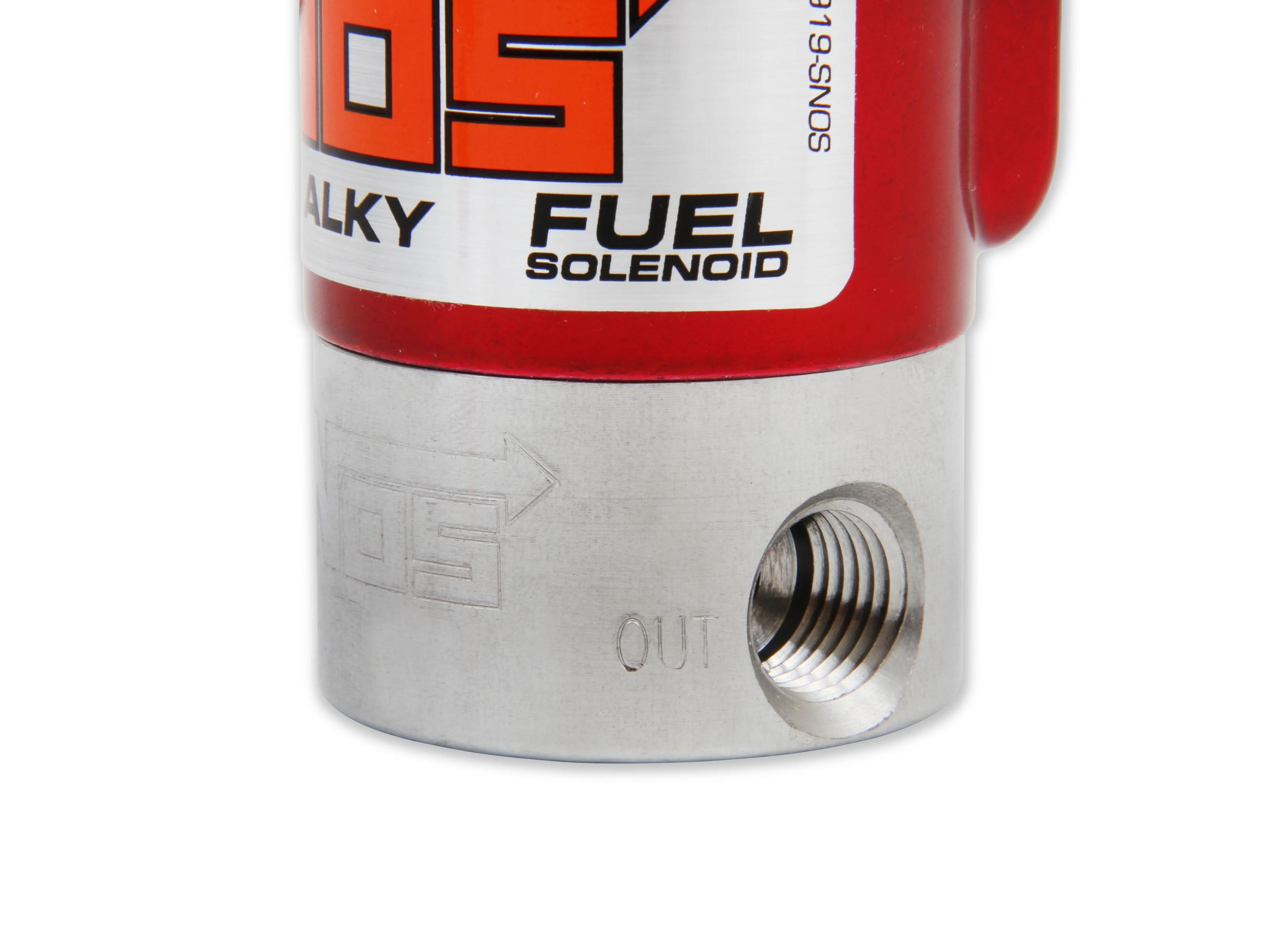 NOS  Fuel Solenoid - Red. - 18060NOS