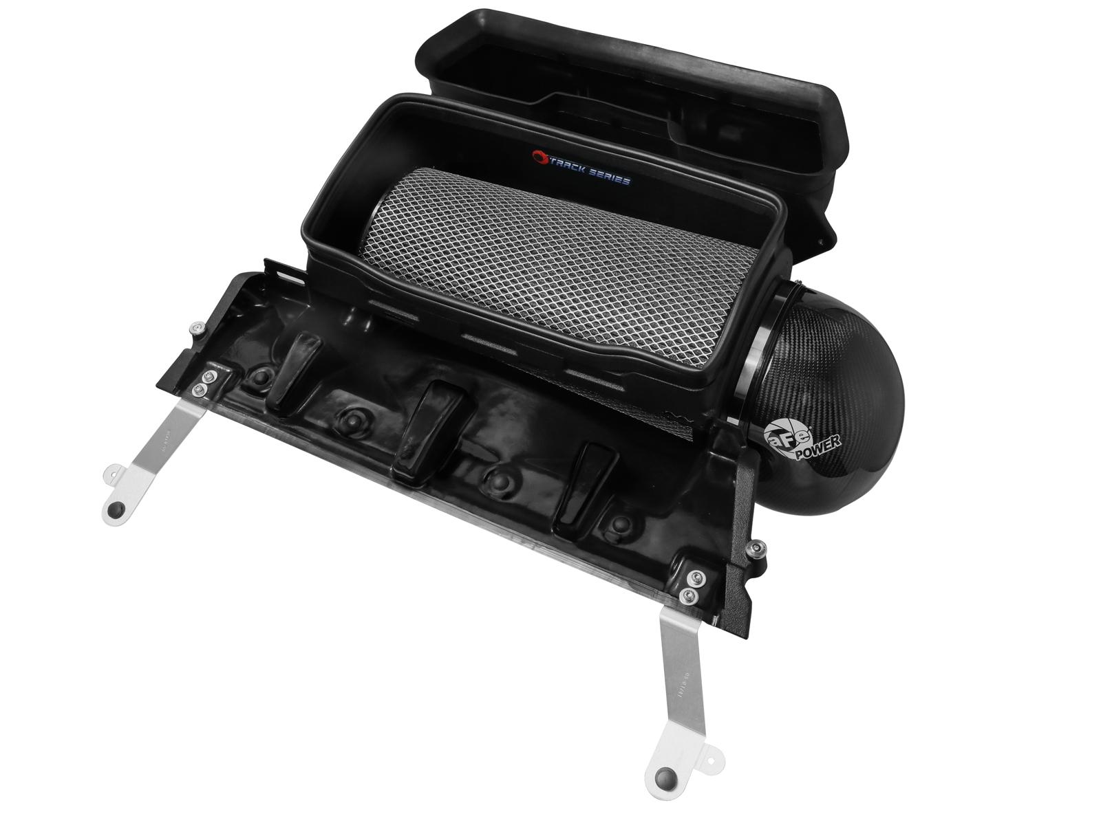 AFE Track Series Stage-2 Carbon Fiber Intake System w/ Pro 5R Filter Black - 57-10022K