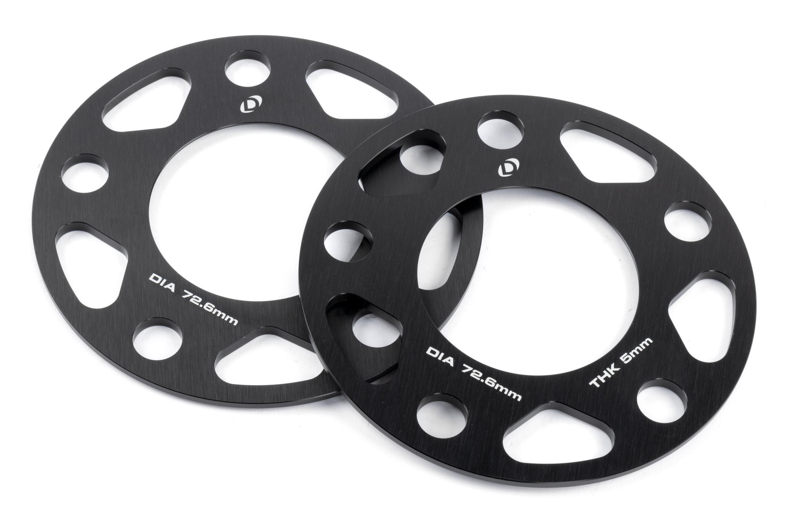 Dinan Spacers; 5x120 - 72.6mm CB - 5mm Thick - D210-2035