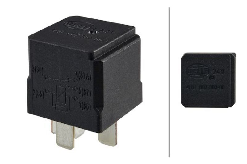 Hella Relay 24V 10/20A Spdt Res