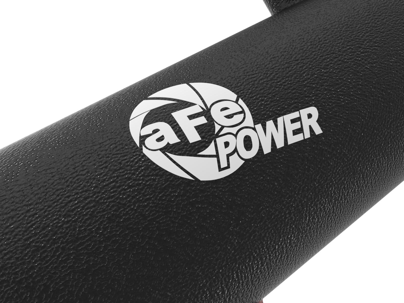 AFE BladeRunner 2-3/4 IN Aluminum Hot-Side Charge Pipe Black (2021-2021 GR Supra) - 46-20488-B