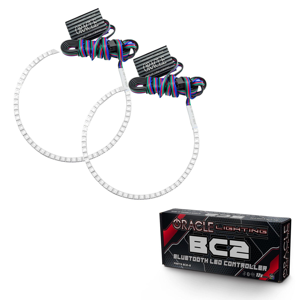 Oracle Lighting Colorshift Halo Kit, Colorshift - Bc1 (2010-2012 Mustang) - 2302-335
