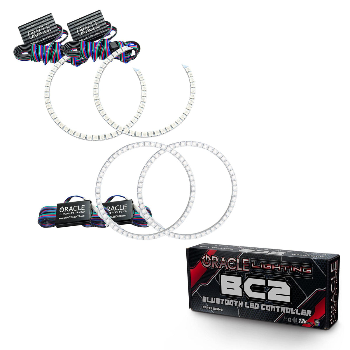 Oracle Lighting Colorshift Halo Kit, Colorshift - Bc1 - 2307-335