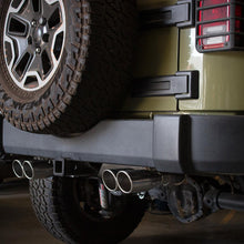 AFE Axle-Back Exhaust System (2007-2018 Jeep Wrangler V6-3.6/3.8L) - 49-38086-P