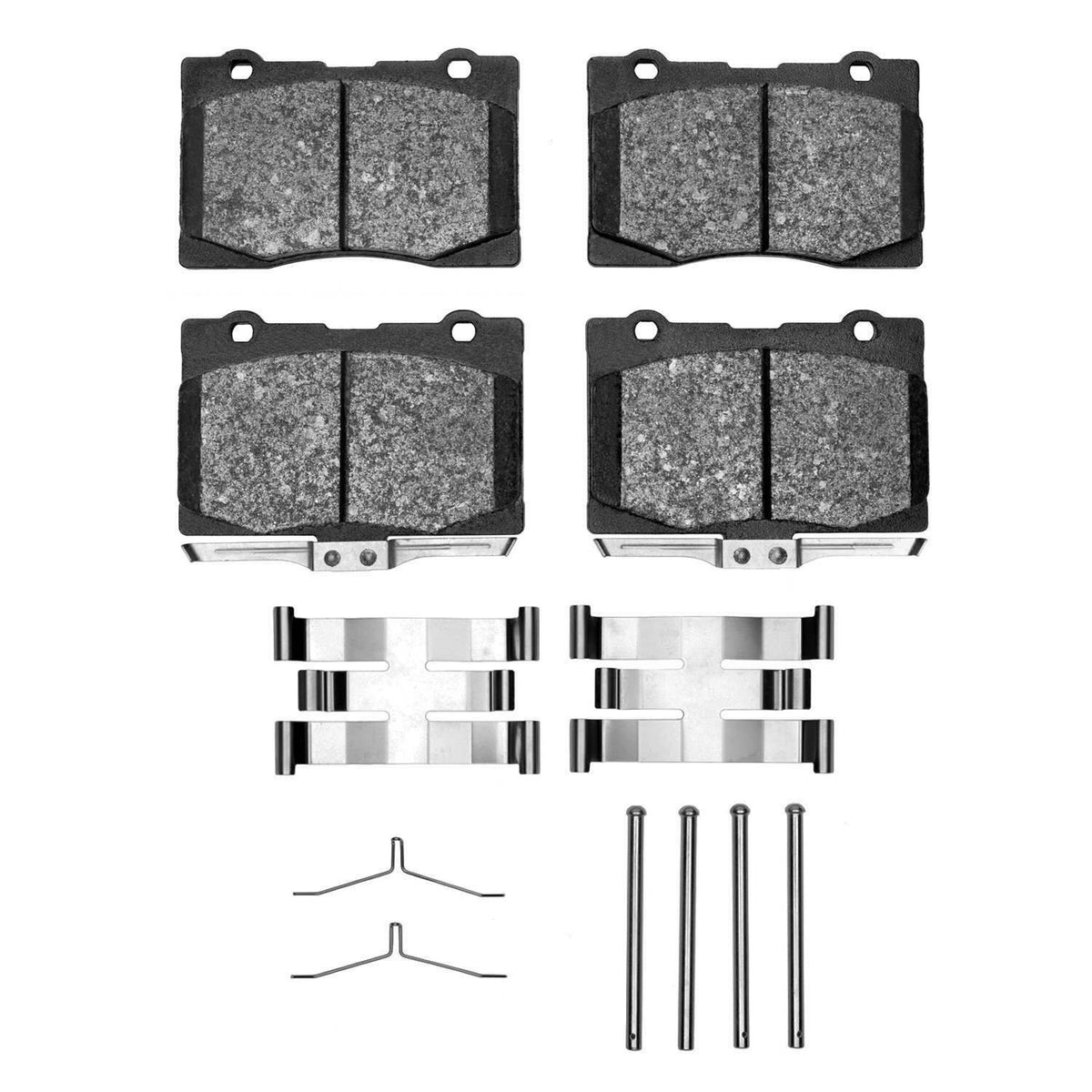 R1 Concepts R1 Semi Met Pads And Hardware Kit (Acura RL 2012-05) - 2311-1091-01