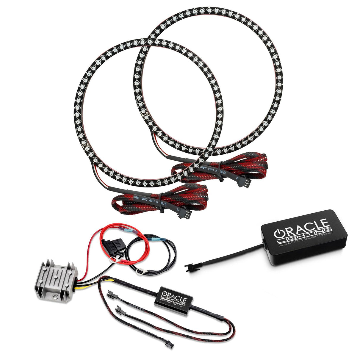 Oracle Lighting Dynamic Colorshift Headlight Halo Kit (2006-2010 H3, H3T) - 2316-332