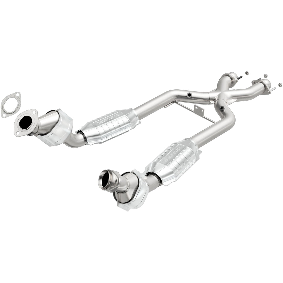 MagnaFlow Exhaust Products Direct-Fit HM Grade Federal (Exc. CA) 1996 Ford Mustang Conv DF 96-98 Ford Mustang 4.6L