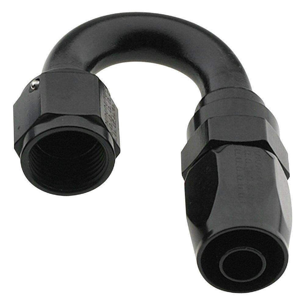 Fragola #10 X 180 Pro-Flow Hose End  Black - 231810-BL