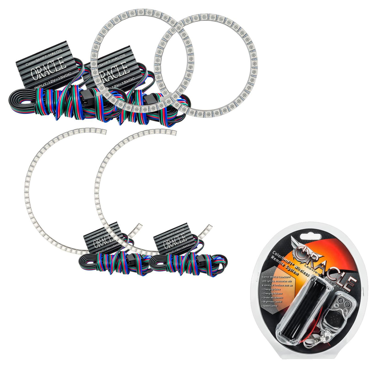 Oracle Lighting Colorshift Halo Kit (2008-2010 G37) - 2322-330