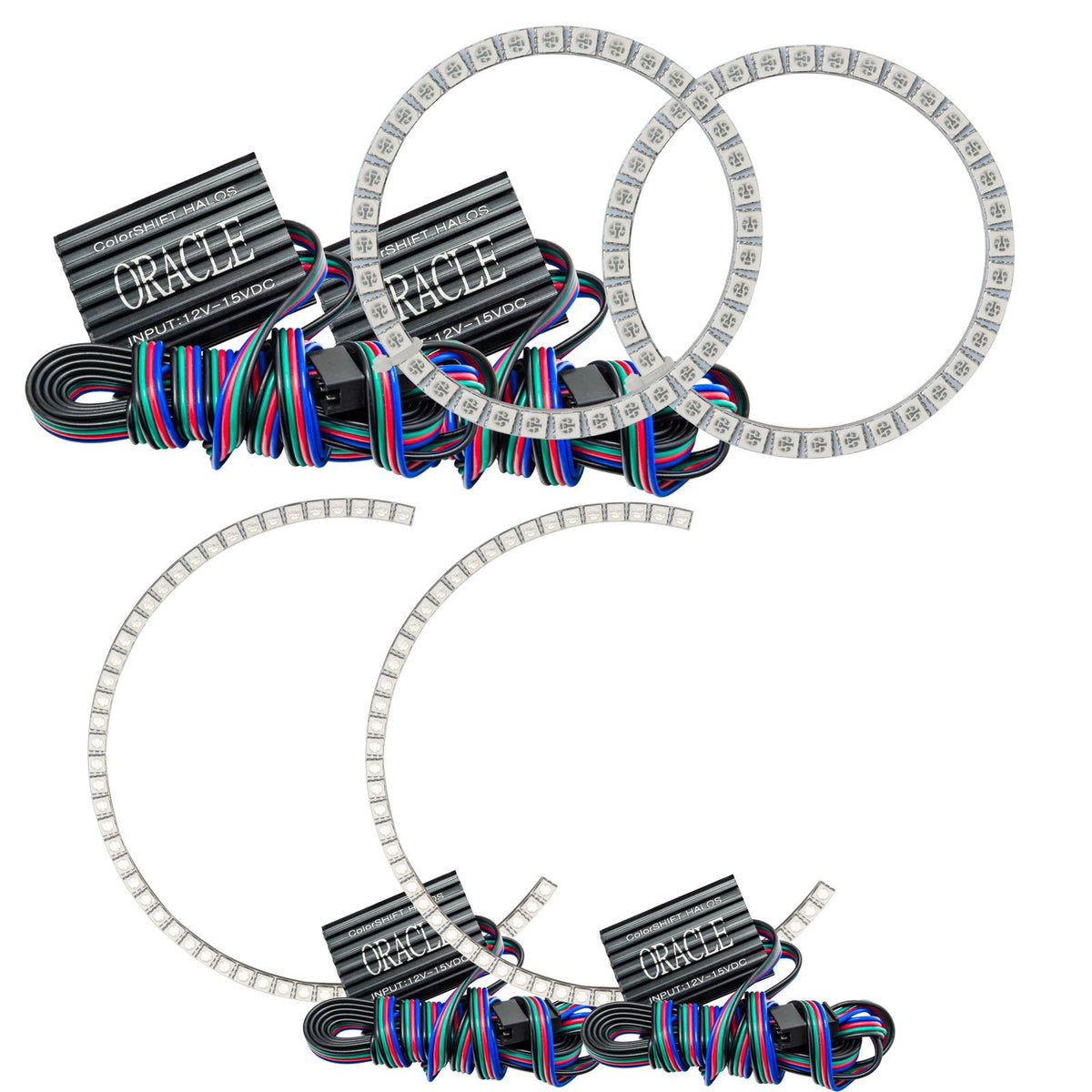 Oracle Lighting Colorshift Halo Kit, Colorshift - No Controller (2008-2010 G37) - 2322-334