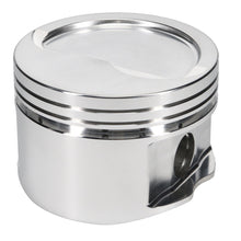 JE Pistons Piston Set, 2618, Inv Dome/Dish, 4.350 Bore, 2.058 CD, 0.990, Pin Dia, Set of 8. - 232456