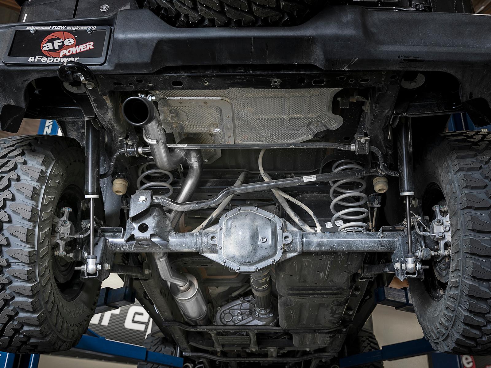 AFE Cat-Back Exhaust System (2018-2020 Jeep Wrangler V6-3.6L) - 49-48065-1B