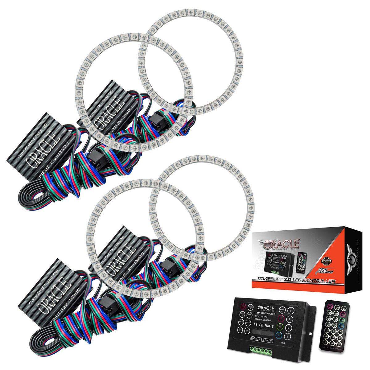 Oracle Lighting Colorshift Halo Kit, Colorshift 2.0 (2008-2014 GranTurismo) - 2330-333