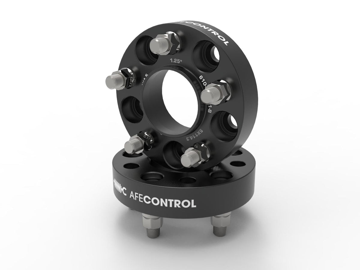 aFe CONTROL Billet Aluminum Wheel Spacers (2020-2024 Explorer ST) - 610-304001-B