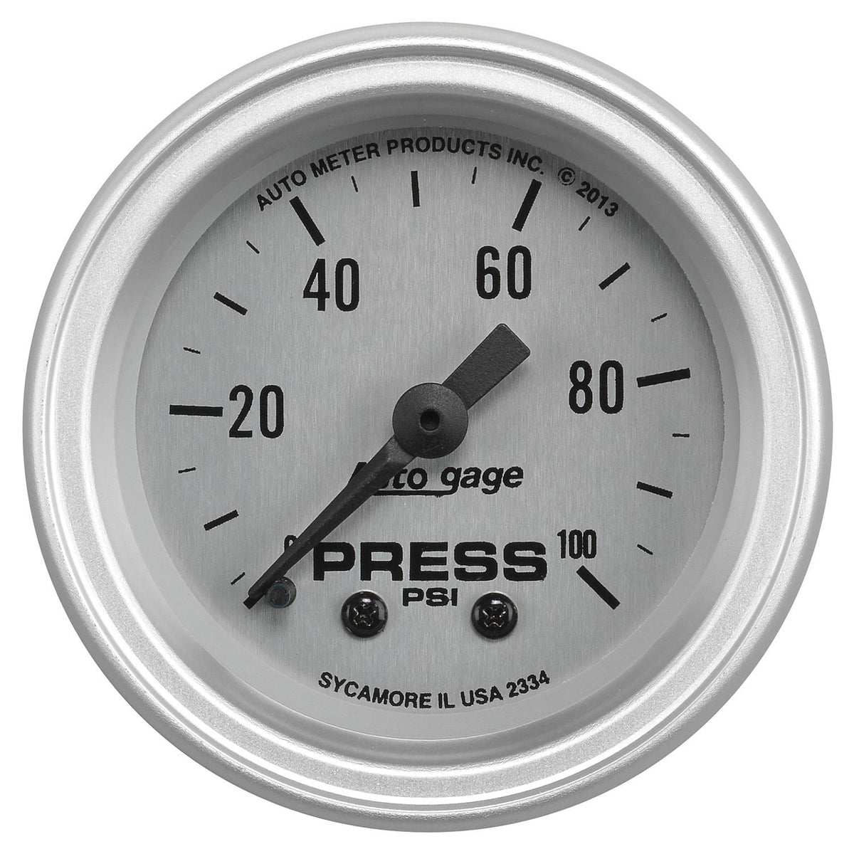 Auto Meter 2-1/16" OIL PRESSURE, 0-100 PSI, AUTO GAGE - 2334