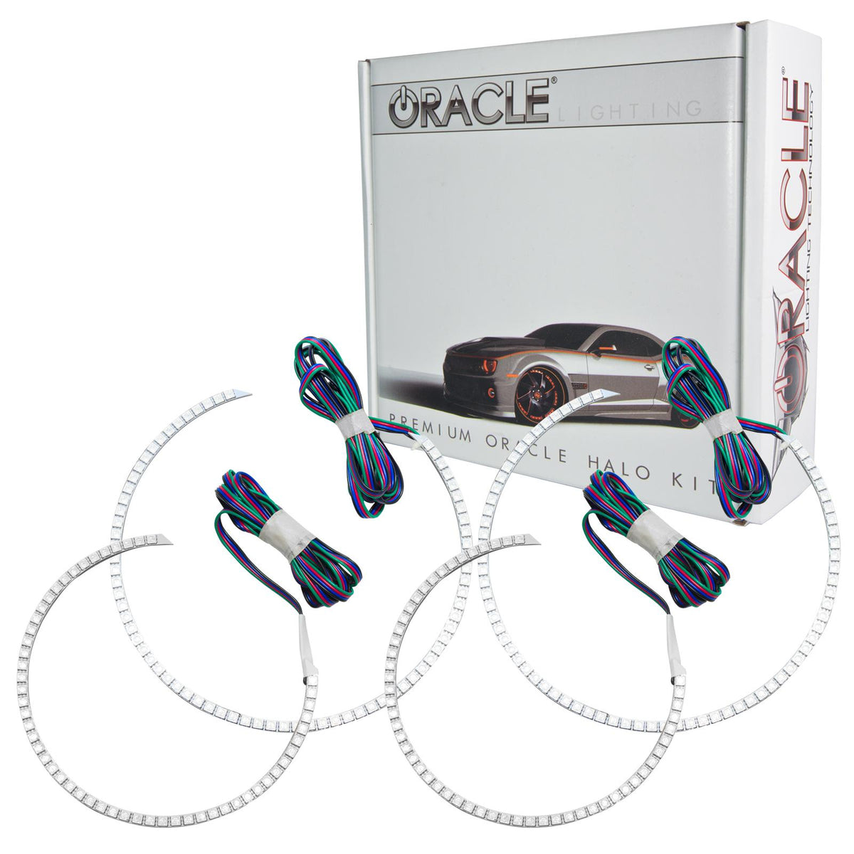 Oracle Lighting Colorshift Halo Kit, Colorshift - No Controller (2005-2010 Grand Cherokee) - 2335-334