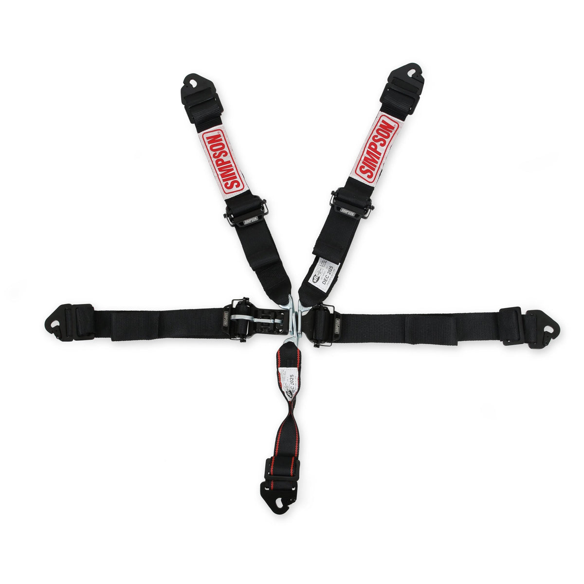 Simpson Racing Latch & Link SFI Harness 2" Double Pull down SFI 16.1 - 12LD5WC