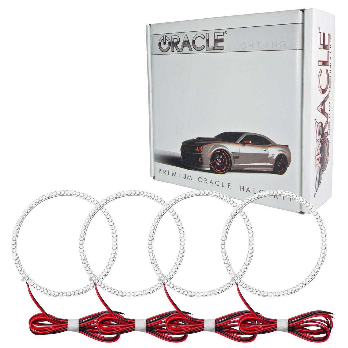 Oracle Lighting Led Halo Kit, Red (2006-2009 Range Rover Sport) - 2341-003