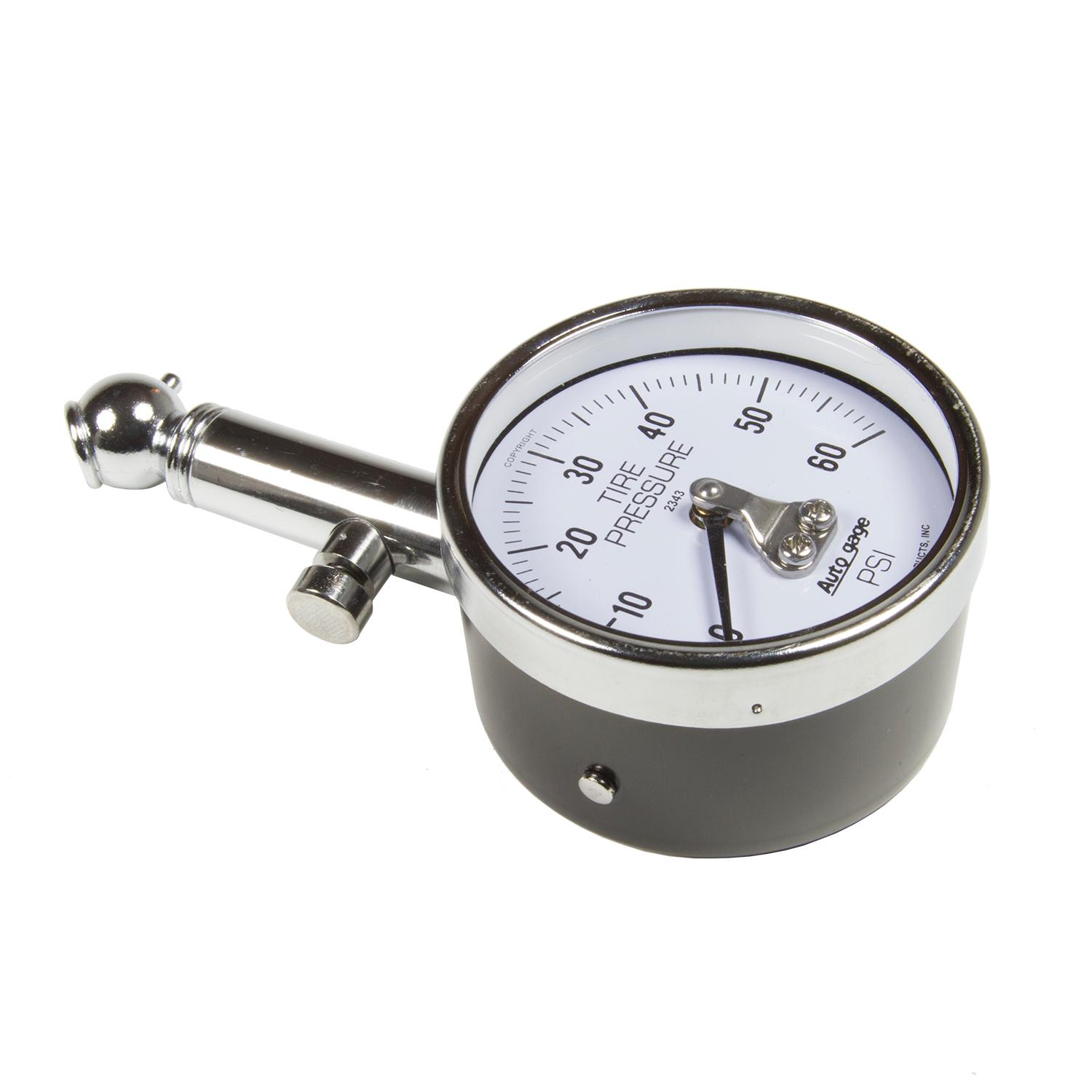 Auto Meter TIRE PRESSURE, 0-60 PSI, AUTO GAGE - 2343