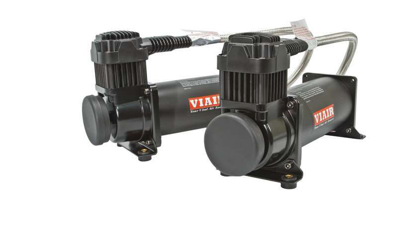 Air Lift Performance 23444B Viair 444C Dual Pack Compressor Stealth Black- 200 PSI