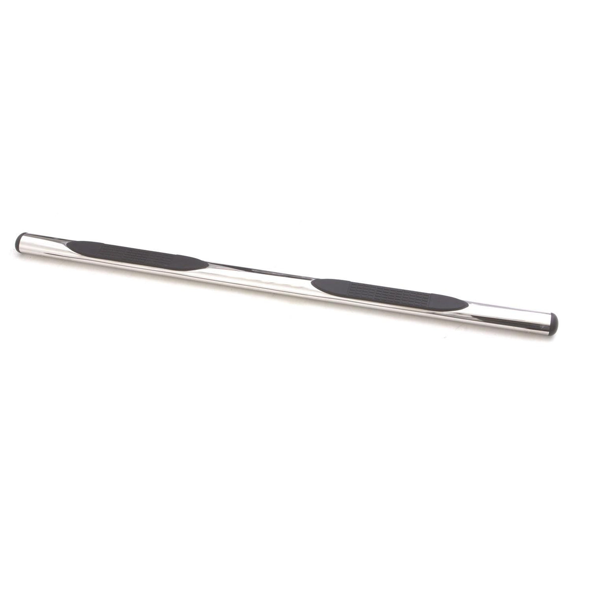 Lund 4 Inch Oval Straight Nerf Bars - Polished Stainless (2007-2019 Chevrolet, GMC Fitment) - 23510545