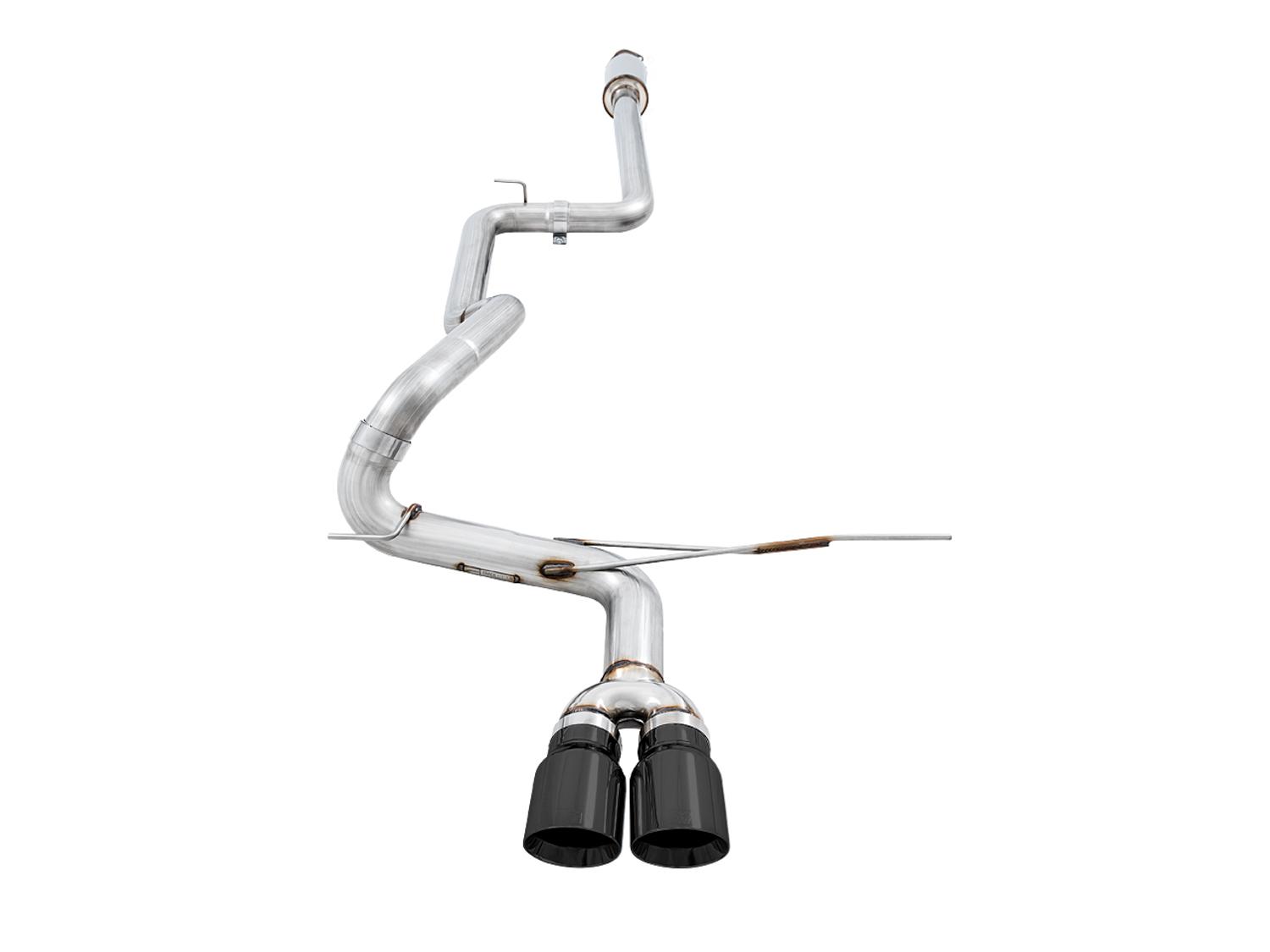 AWE 3020-33036 2013-2018 Focus ST Track Edition Catback Exhaust with Diamond Black Tips