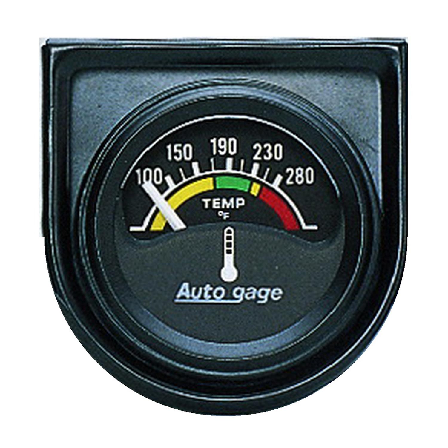 Auto Meter 1-1/2-1/16" WATER TEMPERATURE, 100-280 °F, AUTO GAGE - 2355