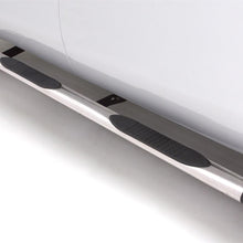 Lund 4 Inch Oval Straight Nerf Bars - Polished Stainless (2009-2021 Ram 1500, 1500, 1500 Classic) - 23576783