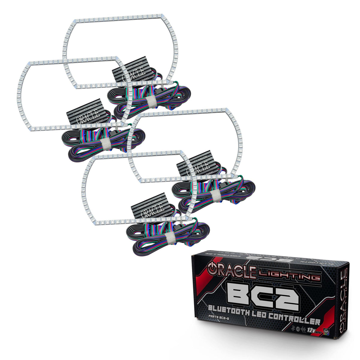 Oracle Lighting Colorshift Halo Kit, Round Style, Colorshift - Bc1 - 2358-335