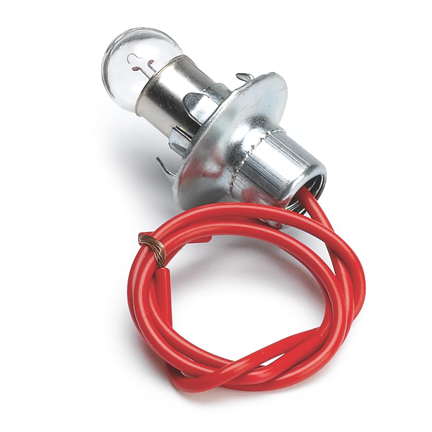 Auto Meter LIGHT BULB & SOCKET ASSY., BAYONET, 2W, REPLACEMENT, 2-5/8" AUTO GAGE - 2359