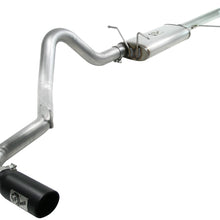 AFE MACH Force-Xp 3 IN 409 Stainless Steel Cat-Back Exhaust System w/Black Tip (1997-2003 F-150, F-150) - 49-43043-B