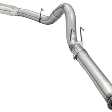 AFE Large Bore-HD 5 IN 409 Stainless Steel DPF-Back Exhaust System w/Polished Tip - 49-43064-P