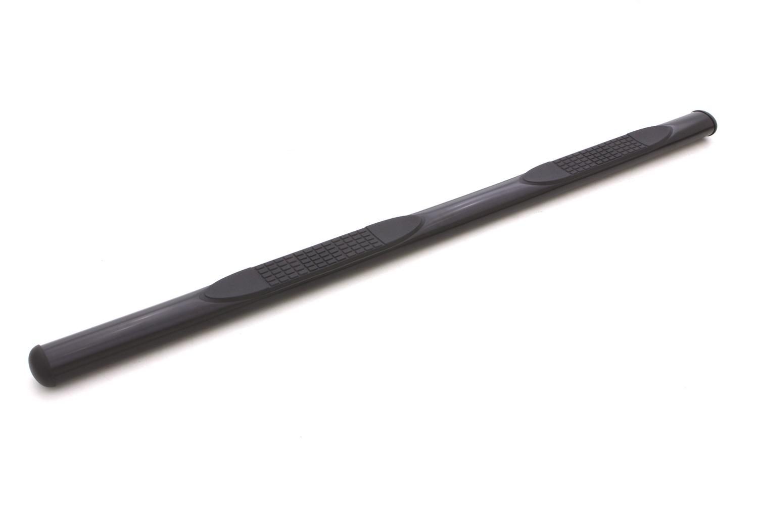 Lund 4 In Oval Straight Nerf Bars; Steel; Black - 23674838