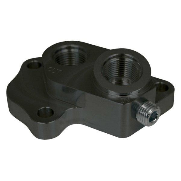 Moroso Filter Adapter Ford 5.0 Coyote, Gen 1, Gen 2, Gen 3 - 23689