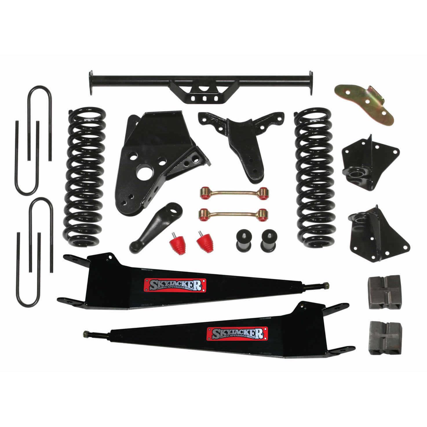 Skyjacker Ranger/B Series Class II Lift Kit 6 Inch Lift 83-97 Ranger 94-97 B Series Includes Front Coil Springs Radius Arm Brackets Pitman Arm Bump Stops Sway Bar End Links Rear U Bolt Kit/Block - 236R2K-A