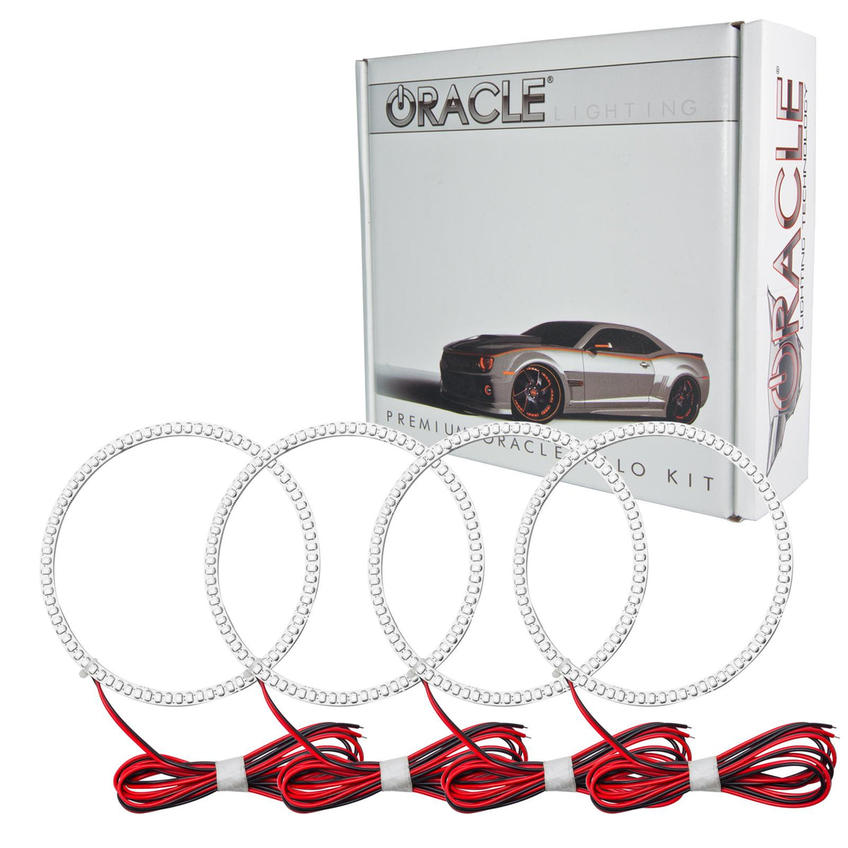 Oracle Lighting Led Tail Light Halo Kit, Red - 2373-003