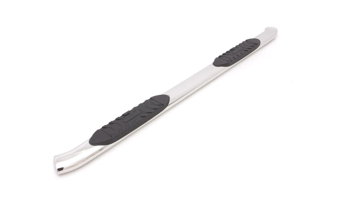 Lund 5 Inch Oval Curved Nerf Bars - Polished Stainless (2019-2024 Ranger) - 23789010