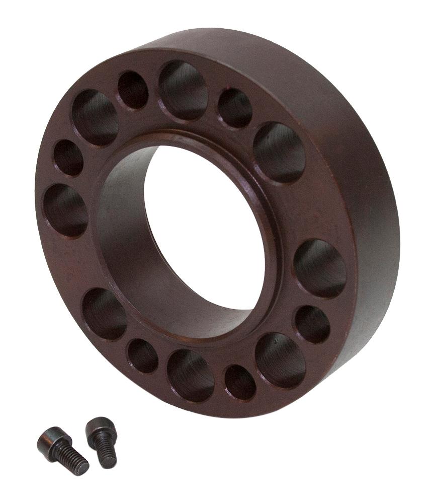 PRW Damper Spacer, Front, Steel, 0.95" Thick For Sb Ford W/Belt Driven Blower - 2381009
