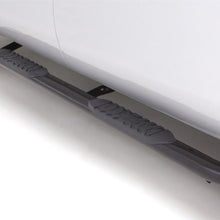 Lund 5 Inch Oval Curved Nerf Bars - Black (1999-2019 Chevrolet, GMC Fitment) - 23851007