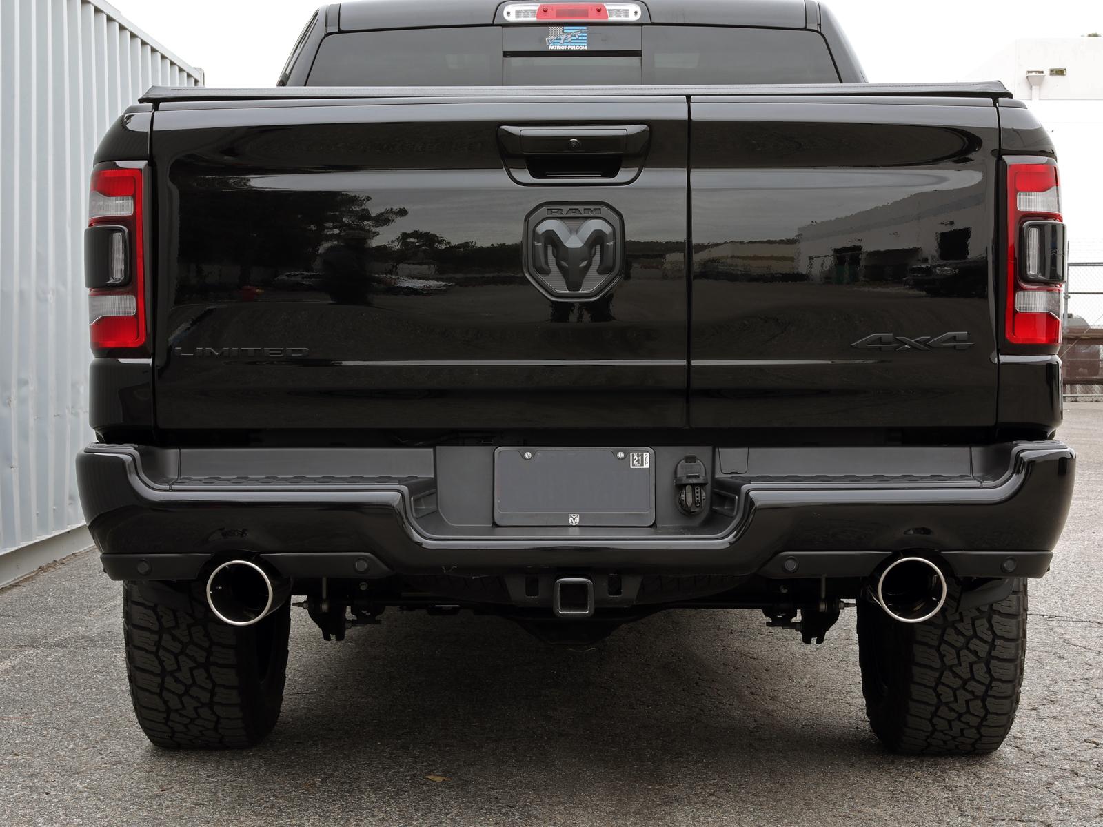 AFE Gemini XV Cat-Back Exhaust System w/ Dual Rear Exit Polished Tip (2019-2021 1500, 1500) - 49-32081-P